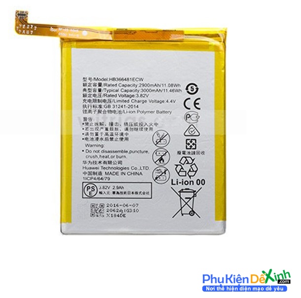 Pin HW G9 Plus HB386483ECW+ Thay Lấy Liền